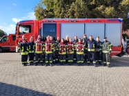 Gruppenfoto der Gemeindefeuerwehr Leezen